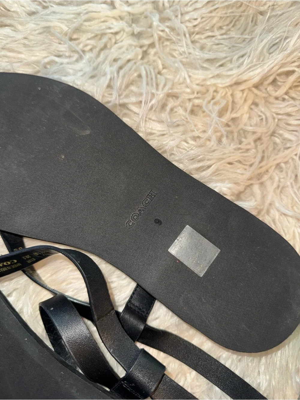 Coach Gracey Espadrille Thong Sandals